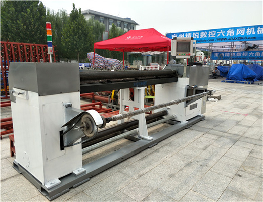 Kettenglied, das sechseckigen Mesh Machine PLC des Draht-1inch vollautomatisch einzäunt