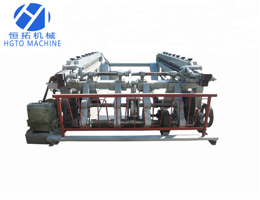 Automatische sechseckige Filetarbeits-Webstuhl, PVC-Maschendraht Mesh Making Machine