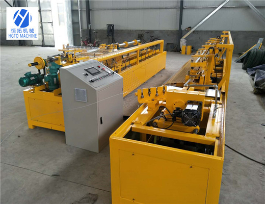 automatischer Kettenglied-Zaun Machine Double Wire 380v 5.5kw 3phase 50Hz feuerfest