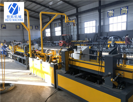 Plc-Servobewegungskettenglied-Zaun Machine Anticorrosive Automatical