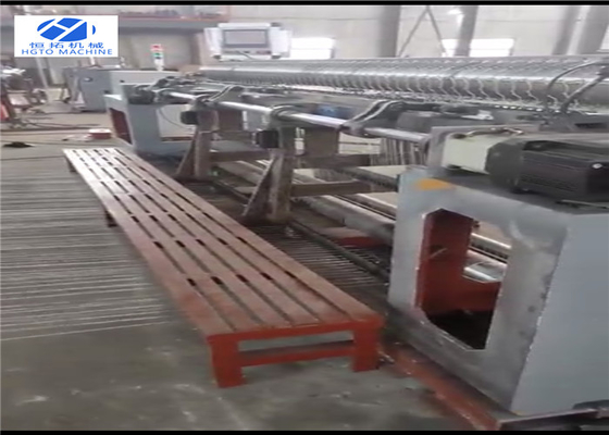 2500mm Sechseckdrahtgeflecht-Maschine Cnc-Rückseiten-Art, die mit großem Mesh Size spinnt