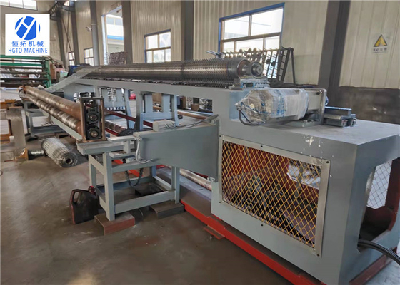 Züchtender sechseckiger Draht Mesh Making Machine Weaving Cnc der Industrie-4000mm
