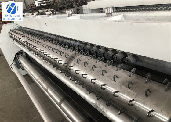 Phase 3 erweiterte Gabions-Draht Mesh Machine Horizontal Slope Protection