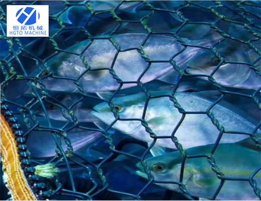 Landwirtschaft des Fisch-sechseckigen Drahtes Mesh Anticorrosive Multifunctional Polyester