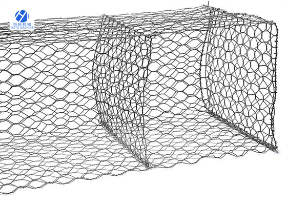 Gabions-Kasten-sechseckiges Maschendraht 100x120mm feuerfestes freundliches Eco