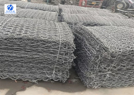 100mm Multiscene sechseckiger Draht Mesh Netting Stone Basket Corrosion beständig