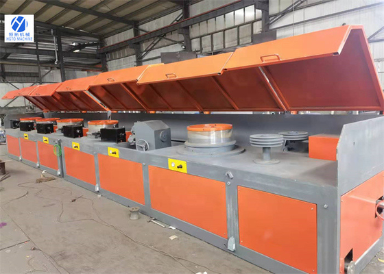 Plc-Stahlflaschenzug-Drahtziehen-Maschine für Nägel ODM-Einlass-Durchmesser 6.5-8mm